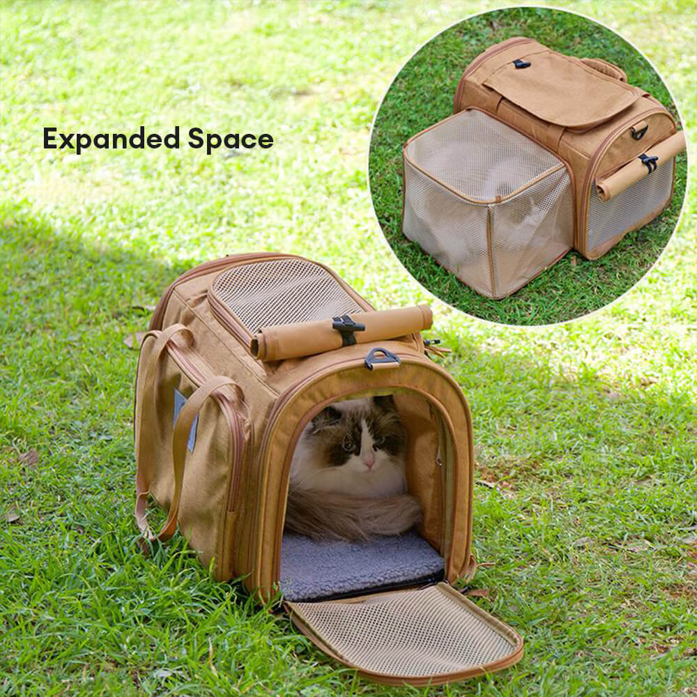 Expandable Large-Space Single Shoulder Handbag Tra