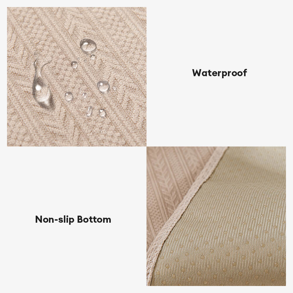 Minimalist Water-resistant Wheat Stripe Design Che