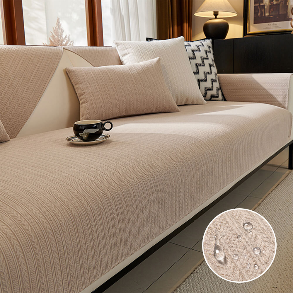 Minimalist Water-resistant Wheat Stripe Design Che