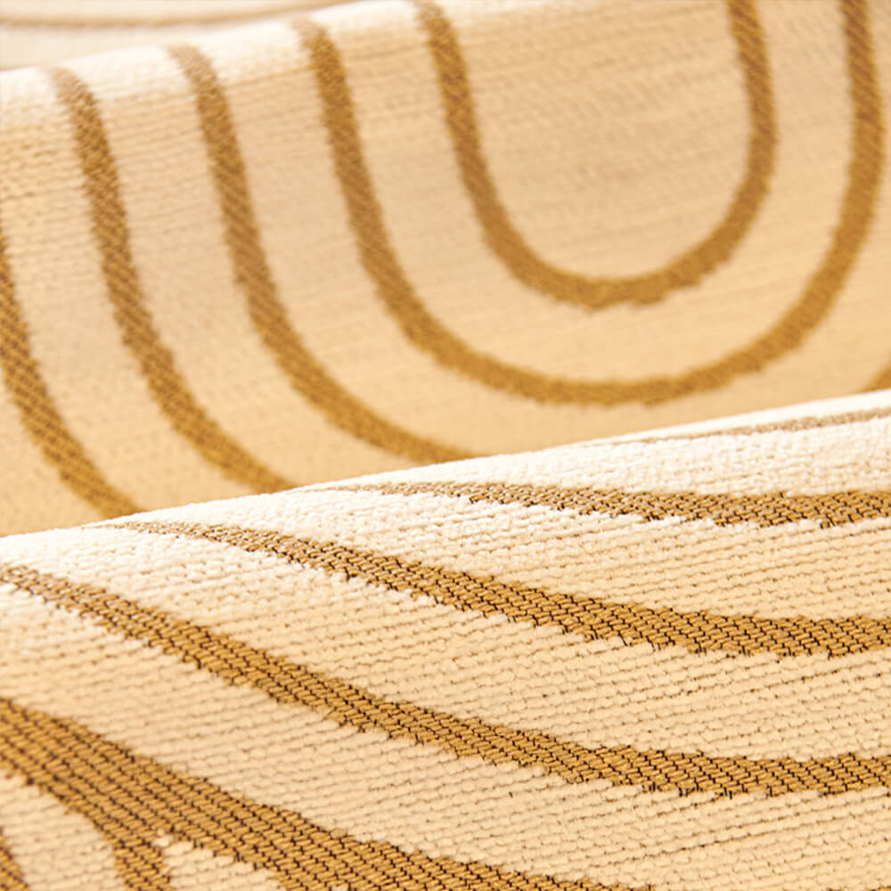 Modern Lines Chenille Artistic Sofa Protector Irre