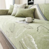 Premium Leaf Texture Chenille Non-Slip Anti-Scratc