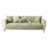Premium Leaf Texture Chenille Non-Slip Anti-Scratc