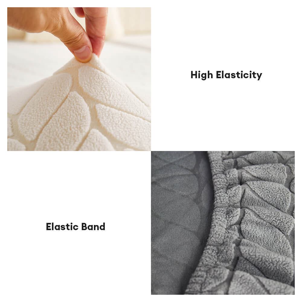 Wheat Leaf Texture All-Season Universal Elastic Fu