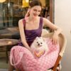 FUNNYFUZZY X Klarna Travel Safety Large Dog Car Se