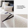 Water-repellent Teddy Fleece Non-Slip Straight Cou