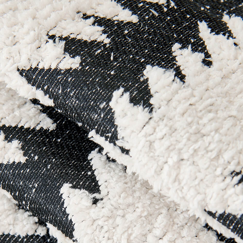 Modern Chevron Stripes Chenille Couch Cover with W