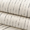 Modern French Striped Chenille Couch Cover
