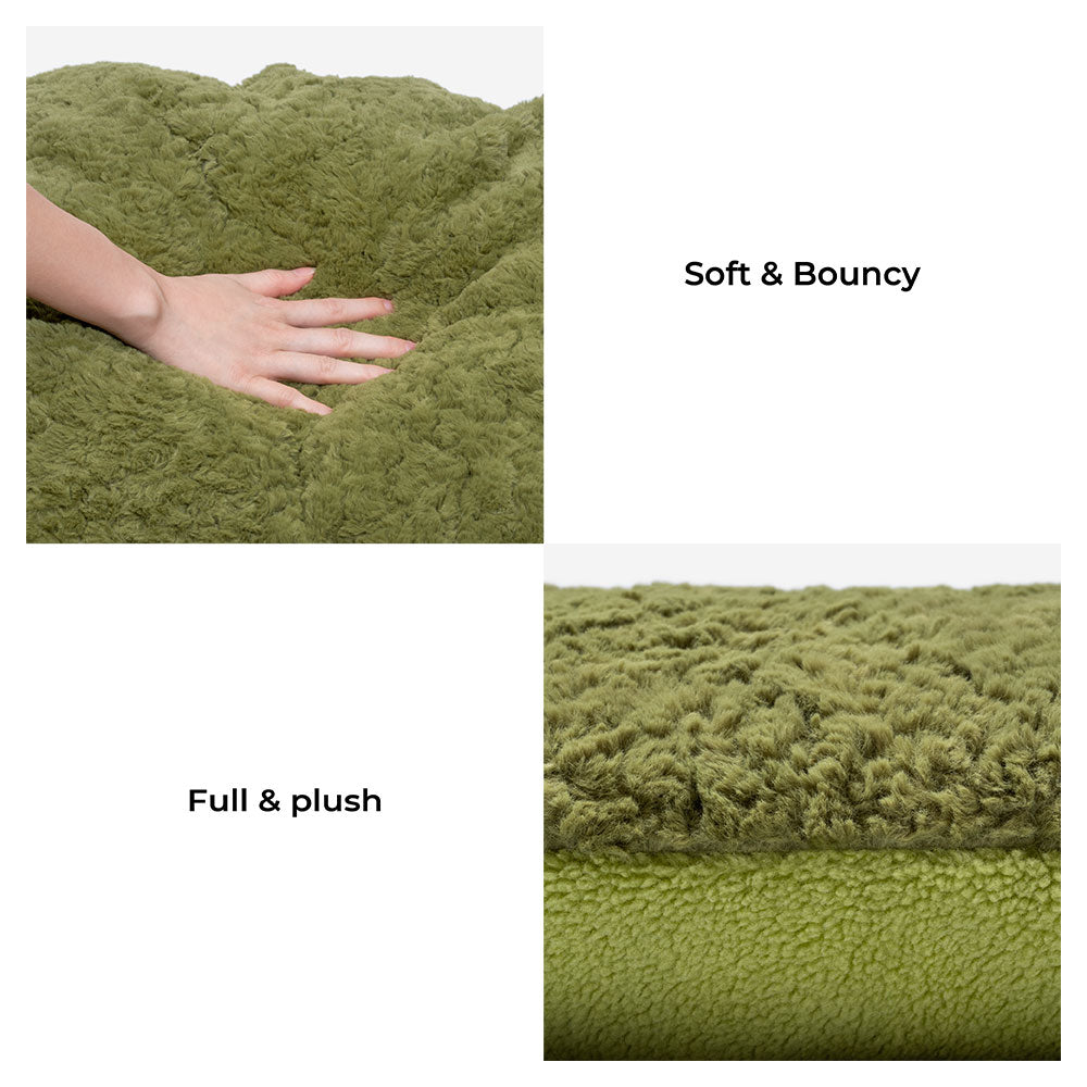 Fluffy Fleece Moss 2 in 1 Multifunction Comfort Do