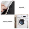 Festive Snow House Orthopedic Dog Bed - Christmas