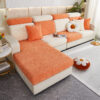 Floral Velvet Stretch Full Wrap Sofa Protector Cou