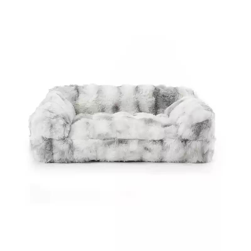 Fluffy Plush Thickened Cozy Pet Calming Bed Dog Ca