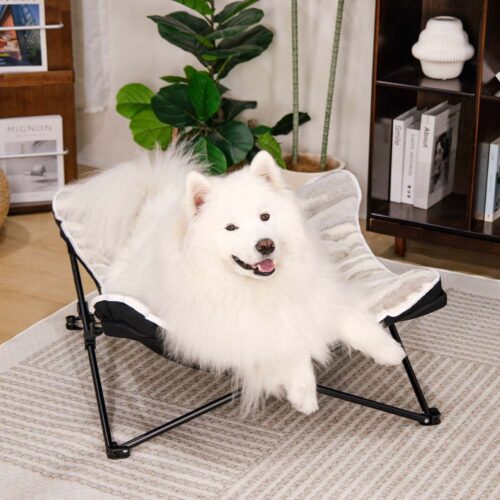 Foldable Elevated Portable Outdoor Camping Dog & C