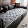 Vintage Leather Sofa Protection Non-Slip Couch Cov