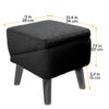 2-in-1 Convertible Wooden Home Step Stool Dog Ramp