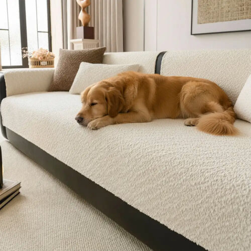 All-Season Breathable Chenille Scratch-Resistant S