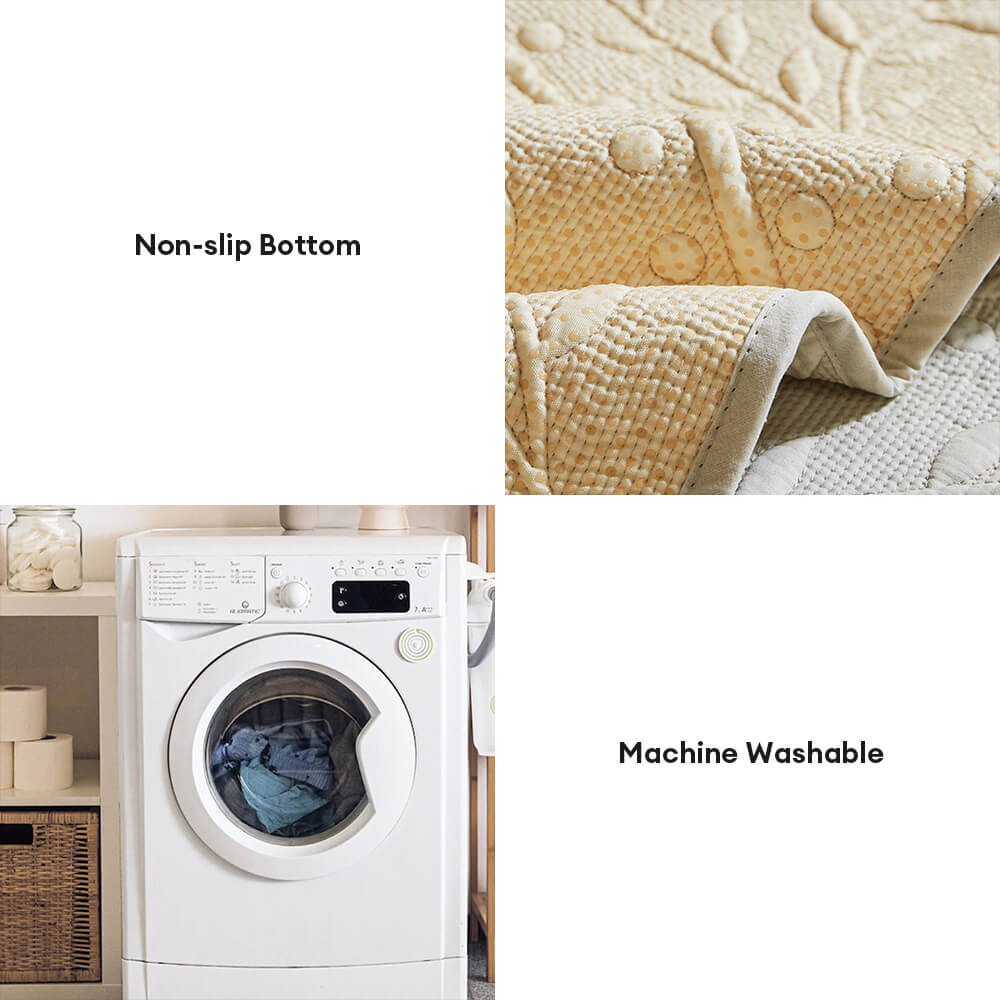 Boho Woven Textured Cotton Breathable Farmhouse Co