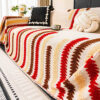 Colorful Color-Blocked Anti-Scratch Plush Sofa Pro
