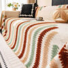 Colorful Color-Blocked Anti-Scratch Plush Sofa Pro