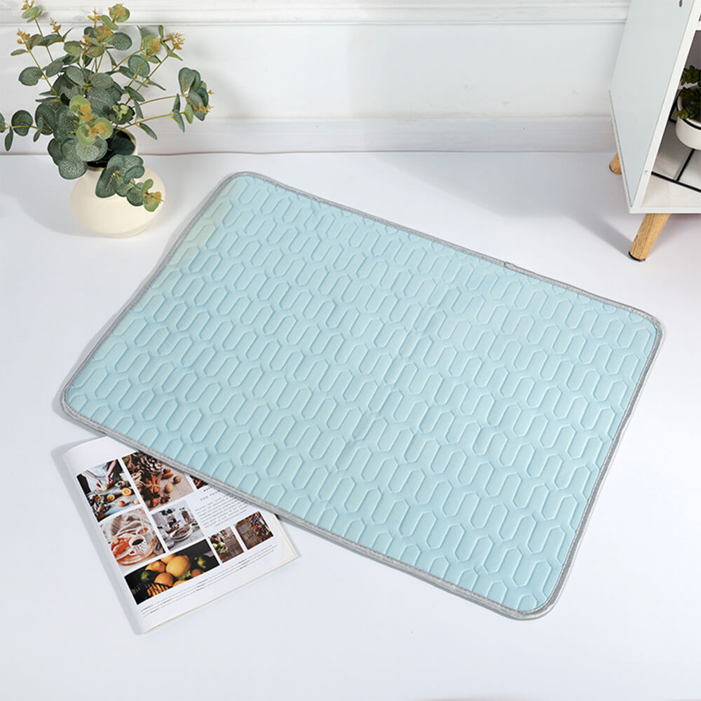 Cooling Washable Non-Slip Breathable Ice Silk Dog