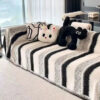 Fashion Striped Chenille Scratch-Resistant Sofa Pr