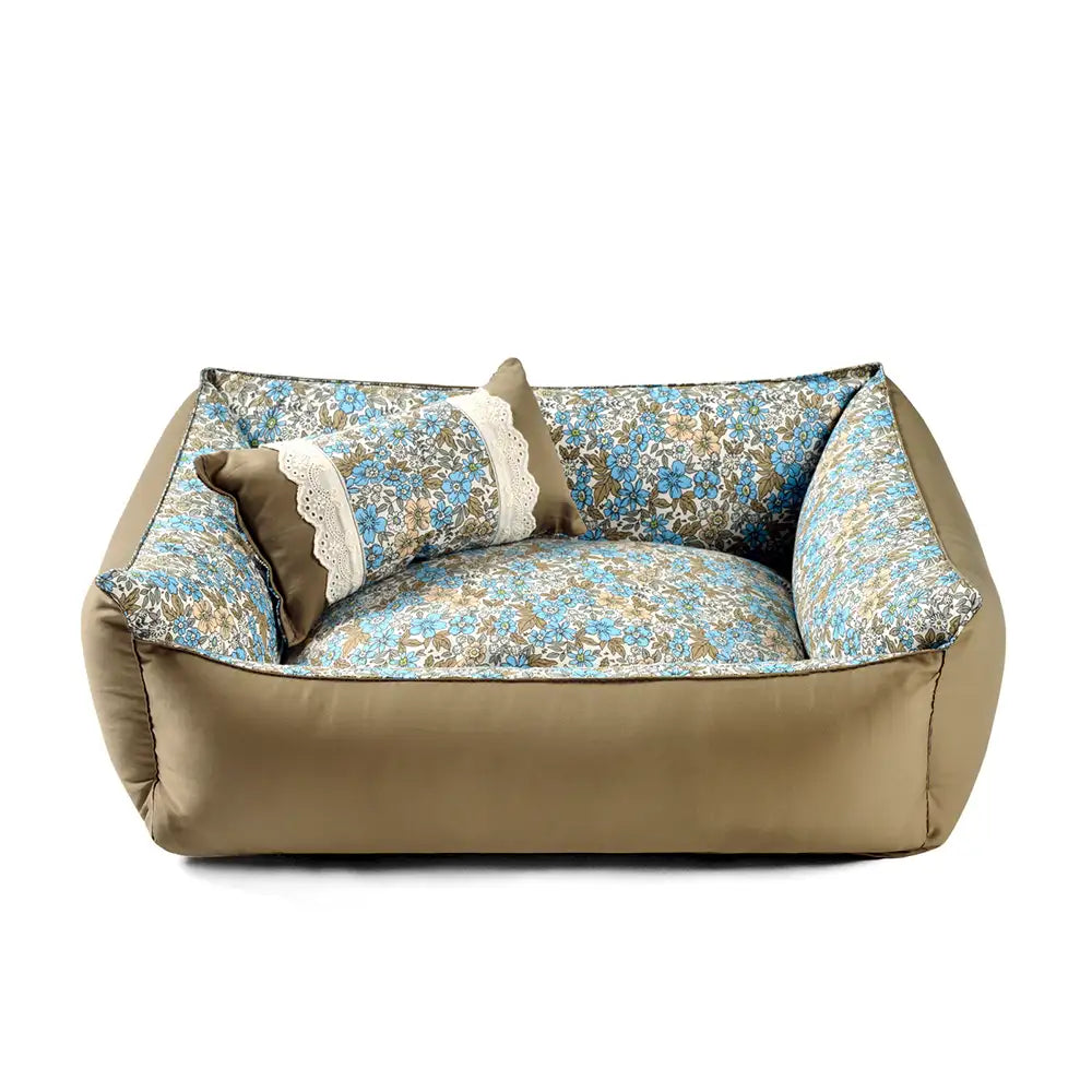Floral Pattern Anti Static Washable All Season Dog