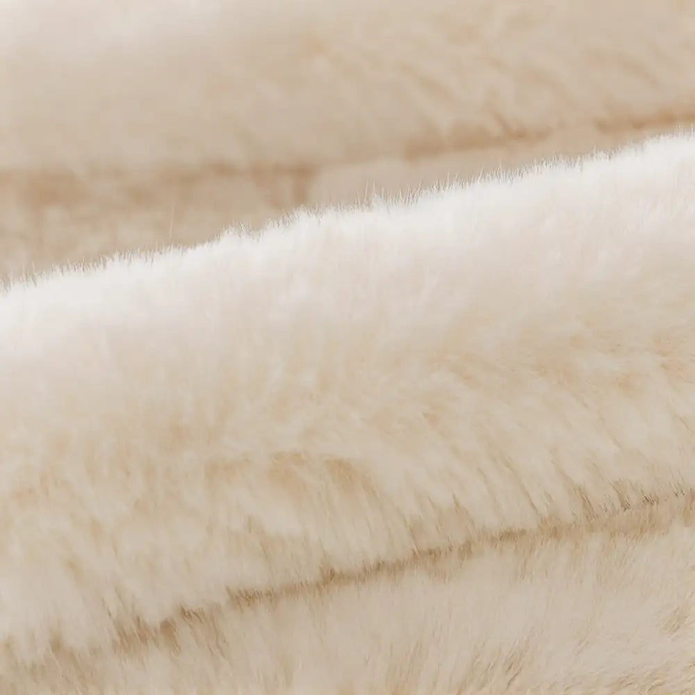 Fluffy Comfort Plush Furniture Protection Decorati