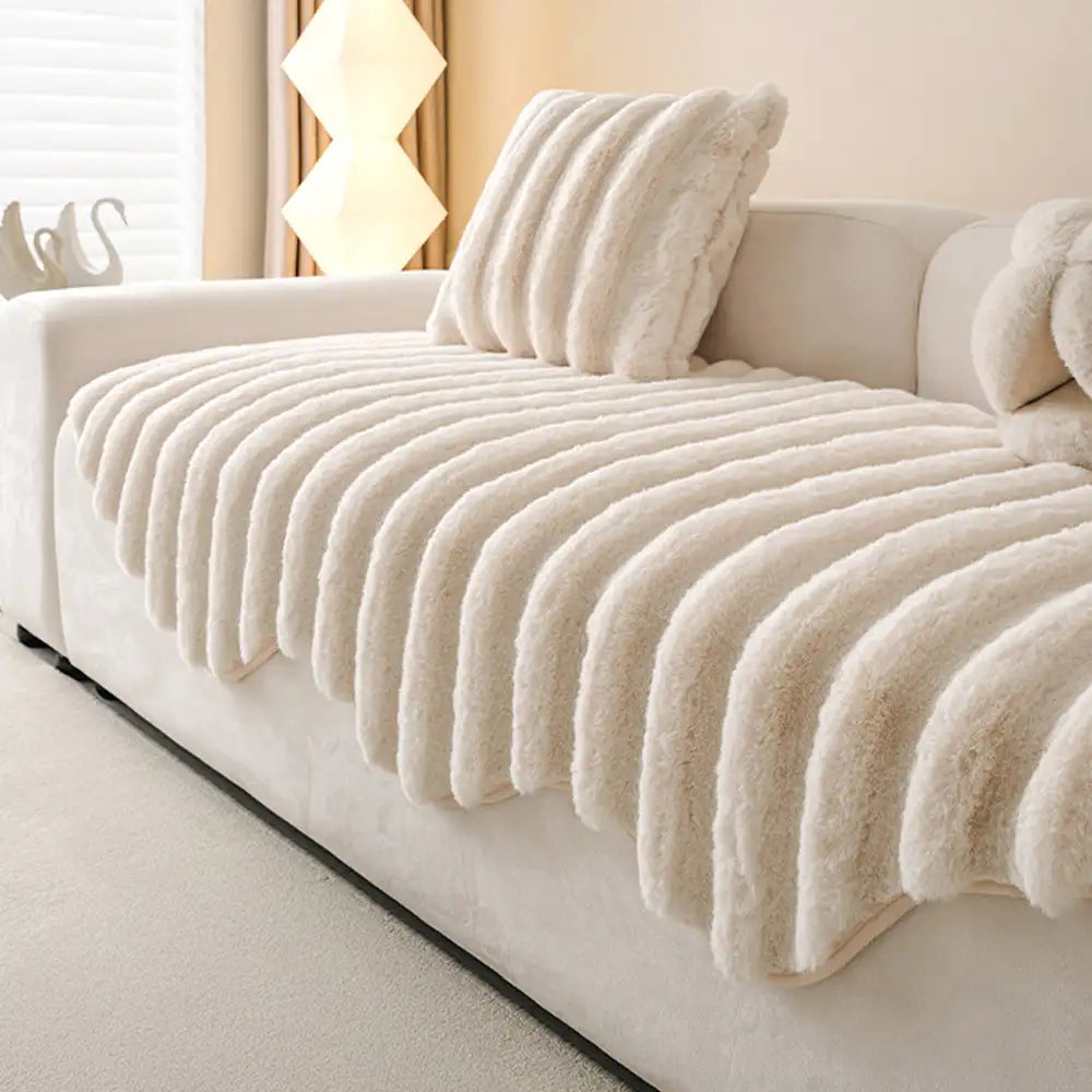 Fluffy Comfort Plush Furniture Protection Decorati