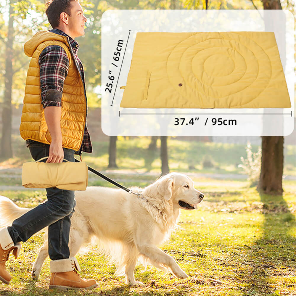 Foldable Waterproof Portable Dog Car Seat Mat Dog