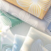 Fresh Floral Ice Silk Cooling Non-Slip Couch Cover