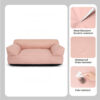 Luxury Waterproof Washable Supportive Bolster Dog