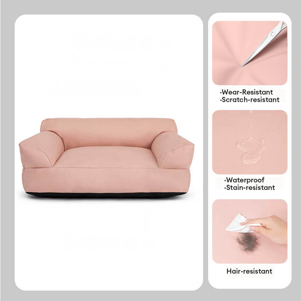 Luxury Waterproof Washable Supportive Bolster Dog