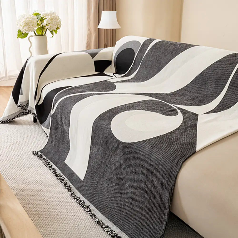 Modern Art Chenille All-Season Universal Fit Multi