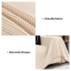 Modern Stripe Chenille Scratch-Resistant Sofa Prot