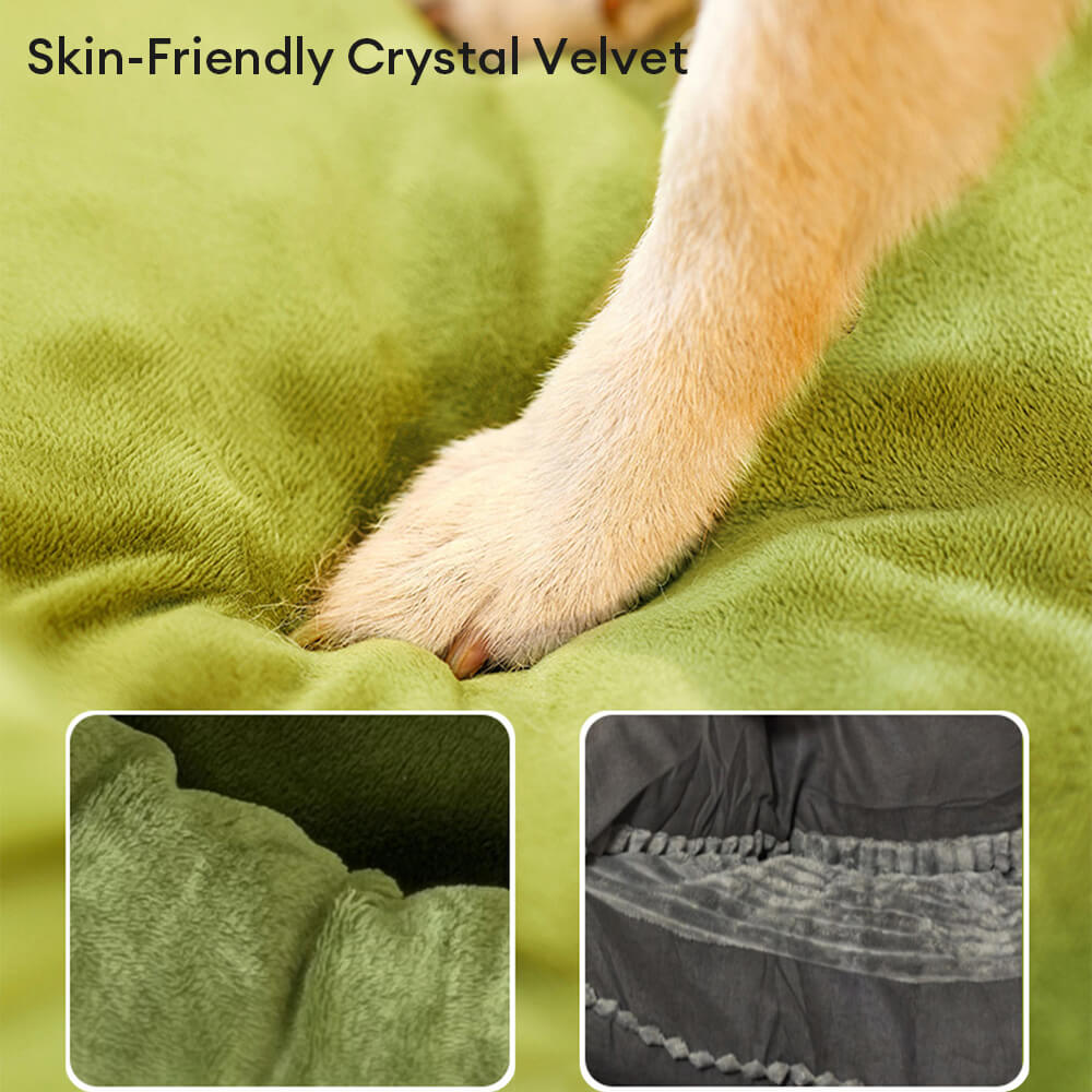 Oval Orthopedic Support Cozy Sleeping Detachable D