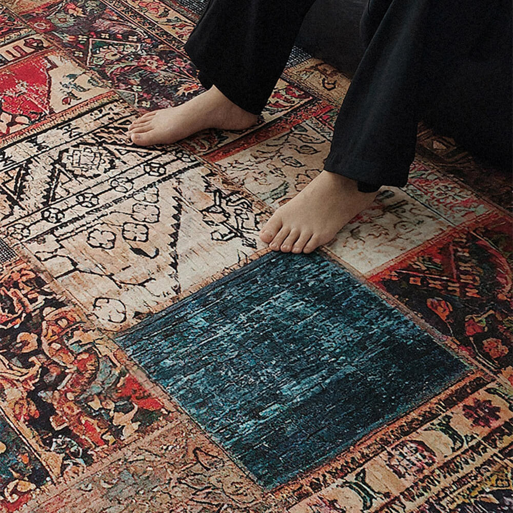 Persian Exotic Style Anti-Bacterial Stain-Resistan