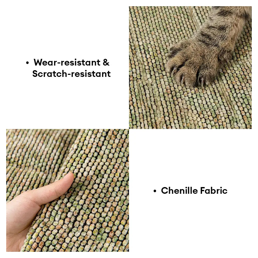 Pet-Friendly Chenille Textured Non-Slip Couch Cove