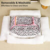 Pink Leopard Print Removable And Washable All-Seas