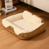 Plush Contrast Jacquard Neck Support Fashion Pet B