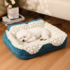 Plush Contrast Jacquard Neck Support Fashion Pet B