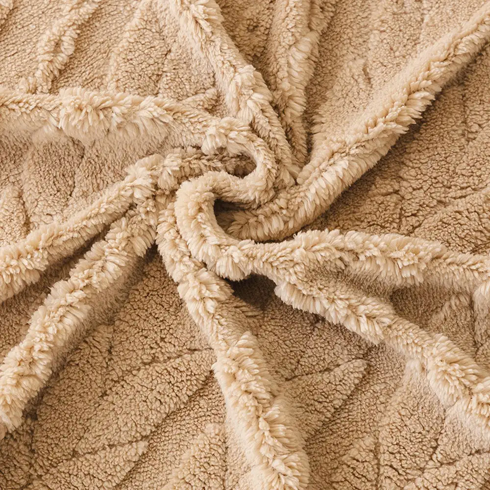 Simple Thickened Soft Fleece Fabric Sofa Protectio