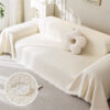 Soft Water-resistant Teddy Plush Throw Couch Cover