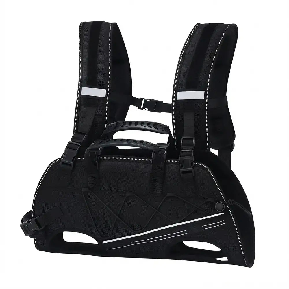 Spine-Friendly Horizontal Dog Backpack Carrier wit