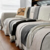 Stripe Art Scratch Resistant Chenille Multifunctio