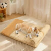 Teddy Fluffy Deep Sleep Large Space Pillow Dog Bed