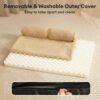 Teddy Fluffy Deep Sleep Large Space Pillow Dog Bed