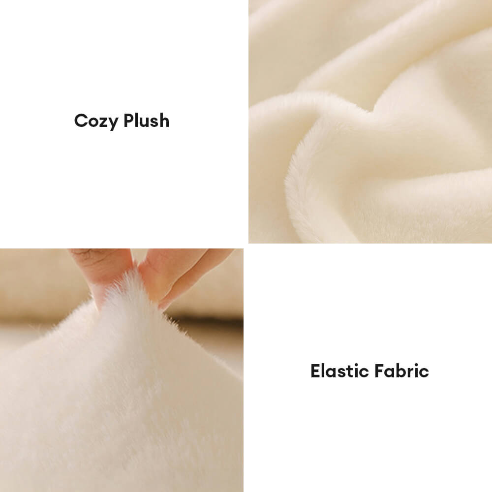 Ultra Soft Skin Friendly Plush Full Coverage Sofa