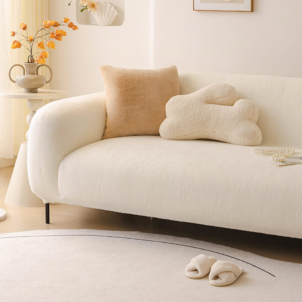 Ultra Soft Skin Friendly Plush Full Coverage Sofa