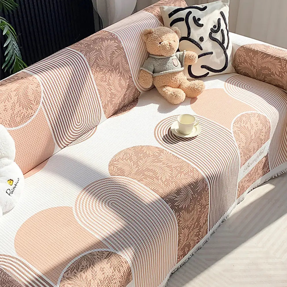 Waffle Texture Fabric Breathable Skin-Friendly Fur