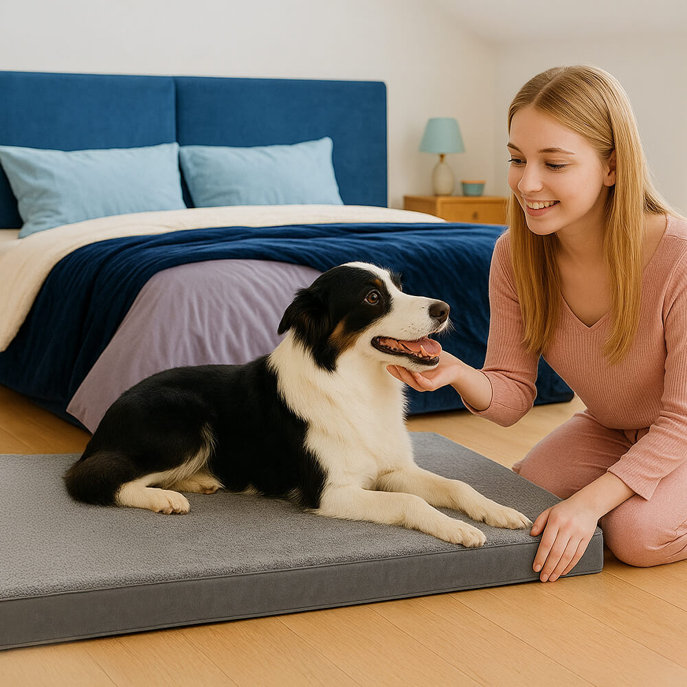 Waterproof Orthopedic Removable Memory Foam Large