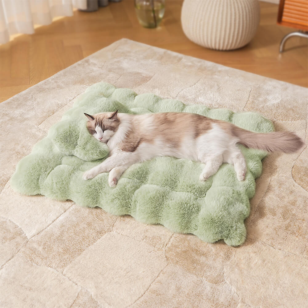 Wave Pattern Ultra Soft Faux Rabbit Fur Dog & Cat